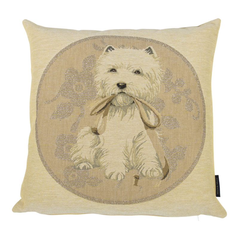 Gobelin Kussen Luxury Westie 45x45cm* Mars & More